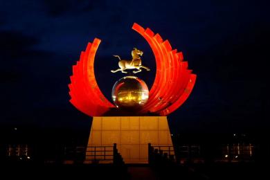 中國原子城景(jing)觀亮化(hua)工程